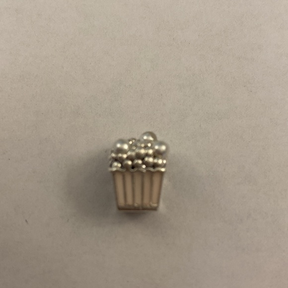 Authentic Pandora Popcorn Pale Pink Enamel Movies Charm - Picture 7 of 17